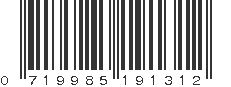 UPC 719985191312