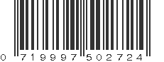 UPC 719997502724