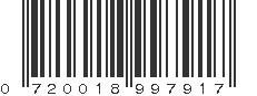 UPC 720018997917