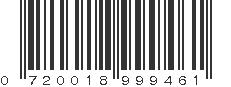 UPC 720018999461