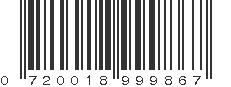 UPC 720018999867