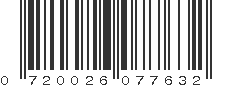 UPC 720026077632