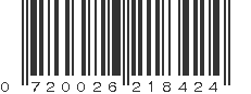 UPC 720026218424