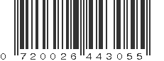 UPC 720026443055