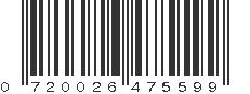 UPC 720026475599