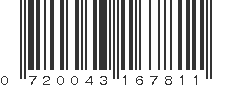 UPC 720043167811