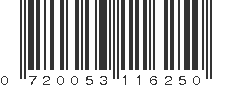 UPC 720053116250