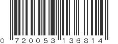 UPC 720053136814