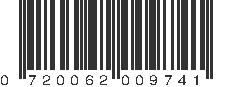 UPC 720062009741