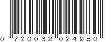 UPC 720062024980