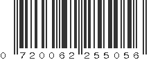 UPC 720062255056