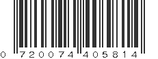 UPC 720074405814