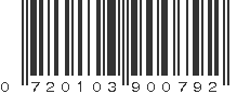 UPC 720103900792