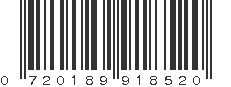 UPC 720189918520