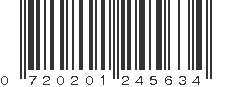 UPC 720201245634