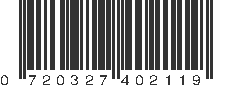 UPC 720327402119