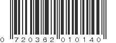 UPC 720362010140