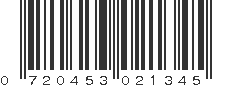 UPC 720453021345