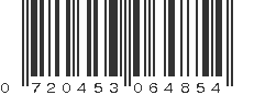 UPC 720453064854