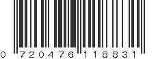 UPC 720476118831