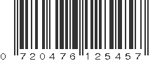 UPC 720476125457