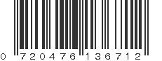 UPC 720476136712