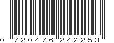 UPC 720476242253