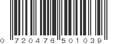 UPC 720476501039