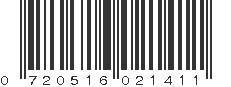 UPC 720516021411