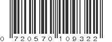 UPC 720570109322