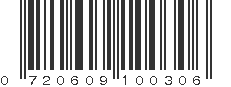 UPC 720609100306