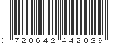 UPC 720642442029