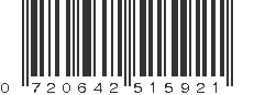 UPC 720642515921