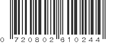 UPC 720802610244