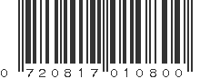 UPC 720817010800