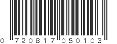 UPC 720817050103