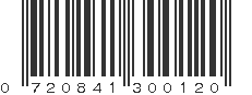 UPC 720841300120