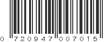UPC 720947007015