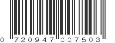 UPC 720947007503