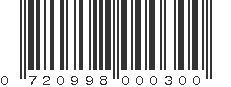 UPC 720998000300