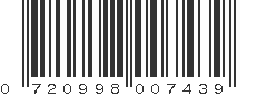 UPC 720998007439