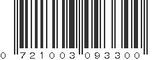 UPC 721003093300