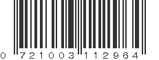 UPC 721003112964