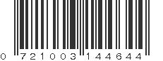 UPC 721003144644