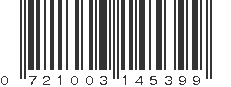 UPC 721003145399