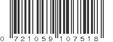 UPC 721059107518