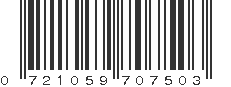 UPC 721059707503