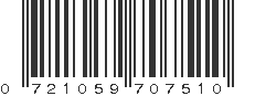 UPC 721059707510