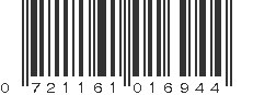 UPC 721161016944