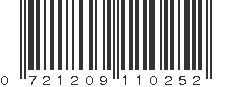 UPC 721209110252